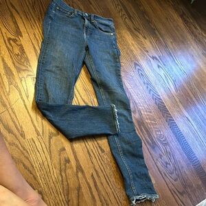 Rag and bone high rise skinny denim. Size 26